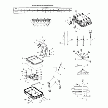ELECTRICAL BOX - W005098D (4955785578B013)