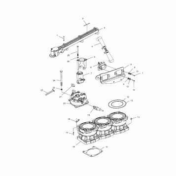 MANIFOLD/IGNITION - W005098I (4955785578C004)