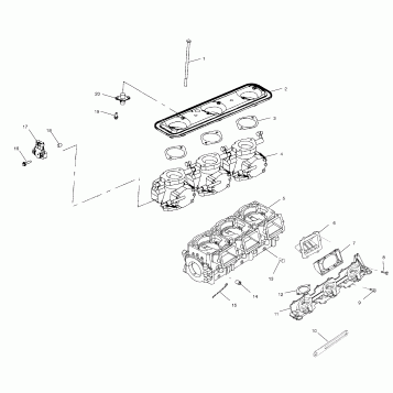 THROTTLE BODY - W005098I (4955785578C005)