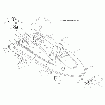 HULL and BODY - W004978D (4955795579A005)