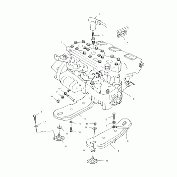 ENGINE MOUNTING - W004978I (4955795579B001)