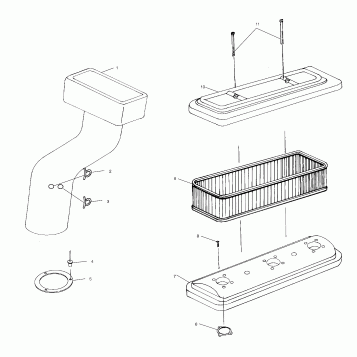 AIR VENT - W004978I (4955795579B009)