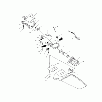 STEERING - W005197D (4955815581B001)