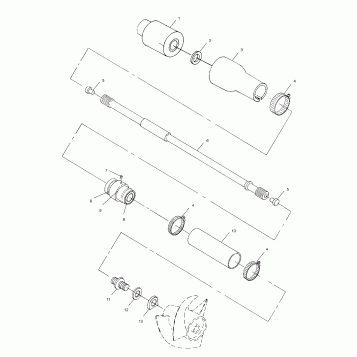 DRIVE SYSTEM - W005199D (4955825582B003)