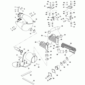EXHAUST SYSTEM - W005199D (4955825582B007)