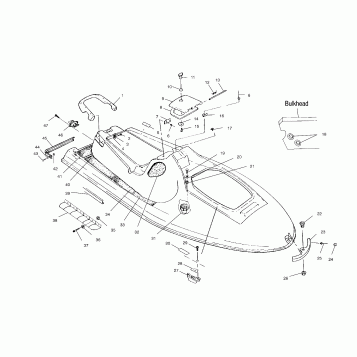 HULL and BODY - B994596 (4955995599a005)