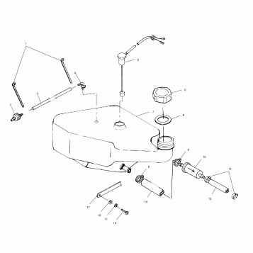 OIL TANK - B994596 (4955995599a012)