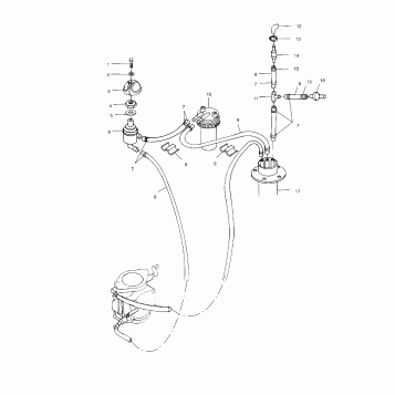 FUEL SYSTEM - W014697D (4964806480A008)