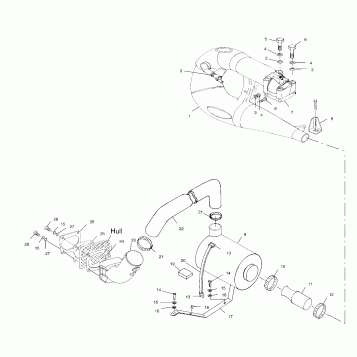 EXHAUST SYSTEM - W014697D (4964806480B003)
