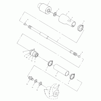 DRIVE SYSTEM - W014699D (4964816481B001)