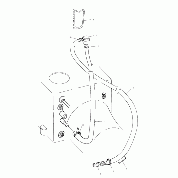 WATER SIPHON - I994673 (4951335133b014)