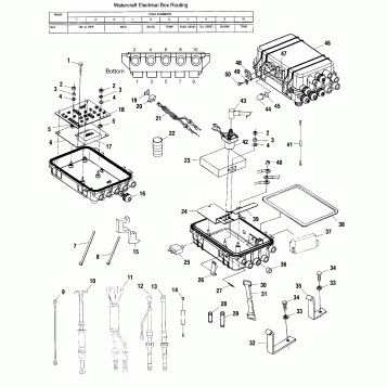 ELECTRICAL BOX - W014699D (4964816481B011)