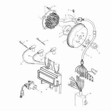 MAGNETO - W014699D (4964816481C006)