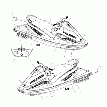 DECALS - W015197D (4964826482A008)