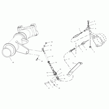 STEERING - W015197D (4964826482A014)