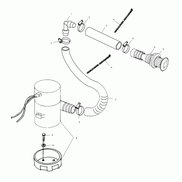 BILGE PUMP - W005199D (4955825582B013)