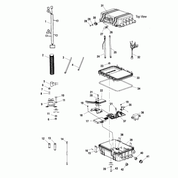 ELECTRICAL BOX - W015197D (4964826482B013)