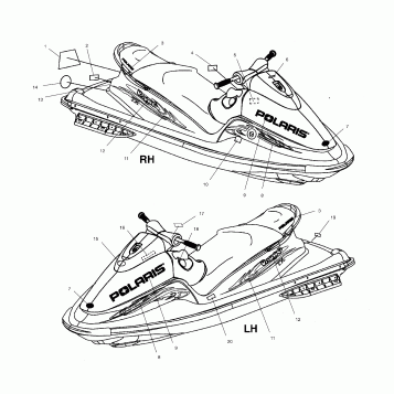 DECALS - W015199D (4964836483A008)