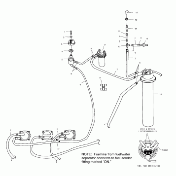 FUEL SYSTEM - W015199D (4964836483A010)