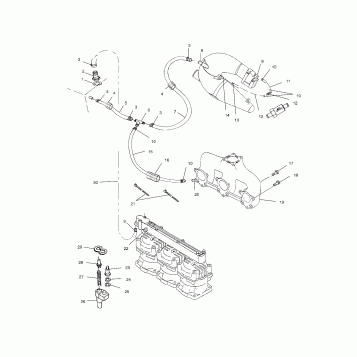 COOLING SYSTEM - W015199D (4964836483B009)