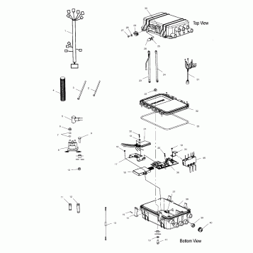 ELECTRICAL BOX - W015199D (4964836483B013)
