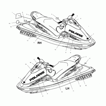 DECALS - W015198D (4964846484A008)