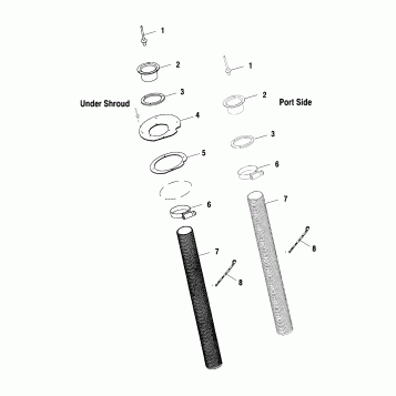 HULL AIR INLET - W015198D (4964846484B007)