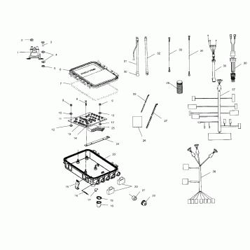 ELECTRICAL BOX - W015198D (4964846484B011)
