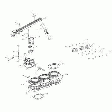 MANIFOLD / IGNITION - W015198D (4964846484C002)