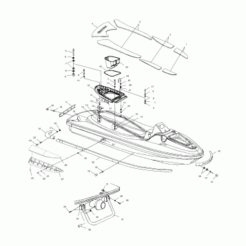 HULL and BODY - W015099D (4964866486A005)