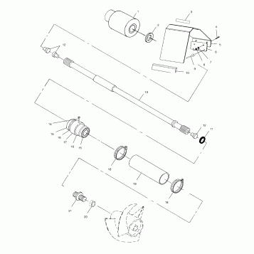 DRIVE SYSTEM - W015099D (4964866486B003)