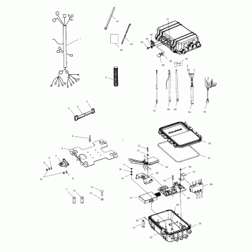 ELECTRICAL BOX - W015099D (4964866486B011)