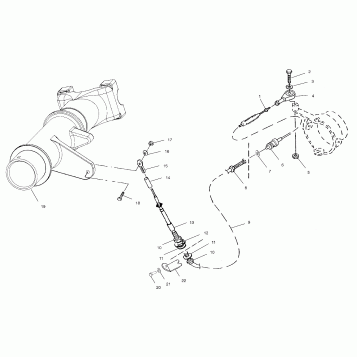 STEERING - W015098D (4964876487B001)