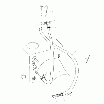 WATER SIPHON - W014999D (4964886488B012)