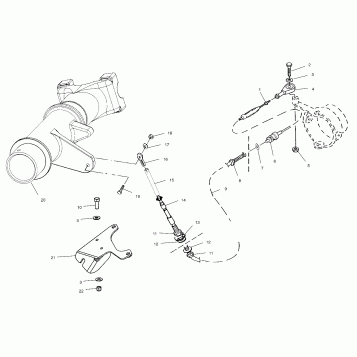 STEERING - W025199D/W025199I (4971327132A14)