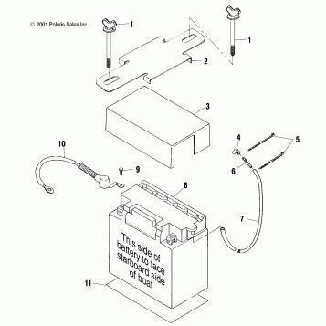 BATTERY BOX - W025197D/W025197I (4971297129B07)