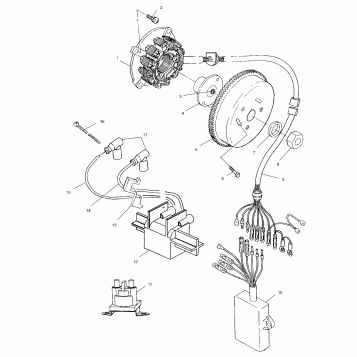 MAGNETO - W025197D/W025197I (4971297129C08)