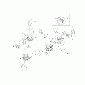 CARBURETOR - W025199D/W025199I (4971327132C09)