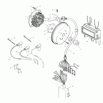 MAGNETO - W025199D/W025199I (4971327132C11)