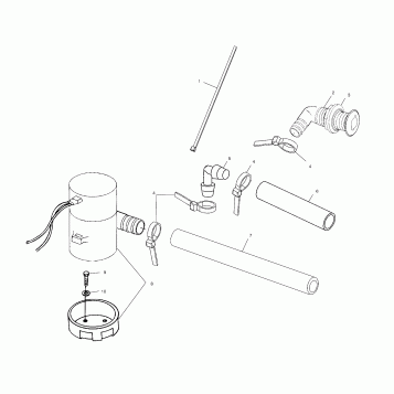 BILGE PUMP - W025198C/D/I (4971357135B11)