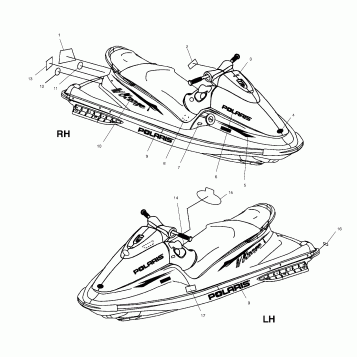 DECALS - W025101C/W025101D/W025101I (4971387138A08)