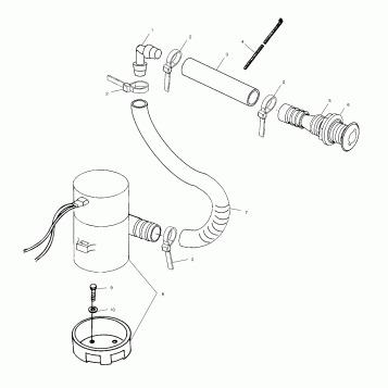 BILGE PUMP - W025101C/W025101D/W025101I (4971387138B10)