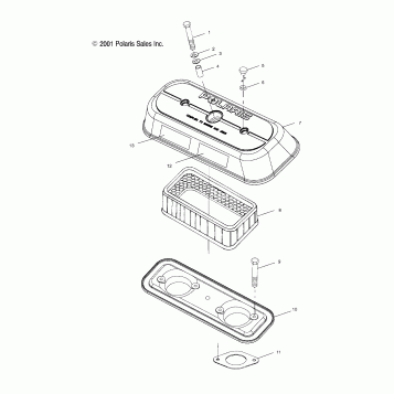 AIR VENT - W025101C/W025101D/W025101I (4971387138B11)