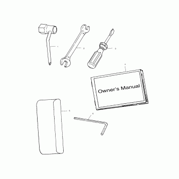 TOOL KIT - W025101C/W025101D/W025101I (4971387138C02)