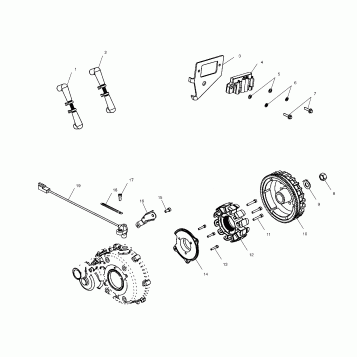 MAGNETO - W025101C/W025101D/W025101I (4971387138C08)