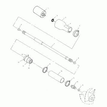 DRIVE SYSTEM - W025099D/W025099I (4971417141B03)