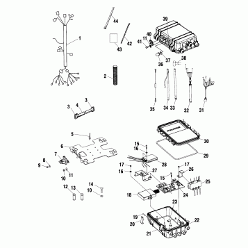ELECTRICAL BOX - W025099D/W025099I (4971417141B11)
