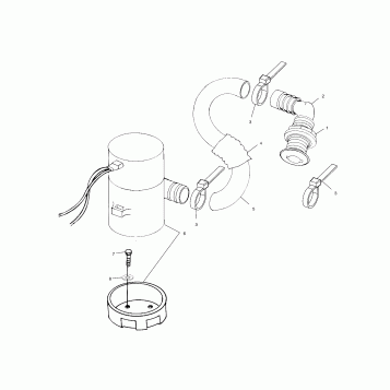 BILGE PUMP - W025098D/W025098C/W025098I (4971447144B09)