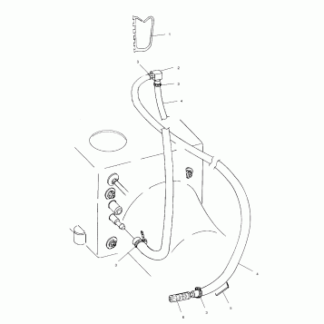 WATER SIPHON - W025098D/W025098C/W025098I (4971447144B10)