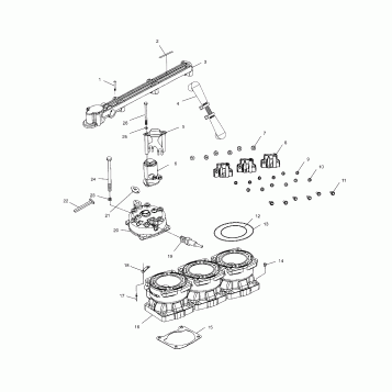 MANIFOLD/IGNITION - W025098D/W025098C/W025098I (4971447144C01)